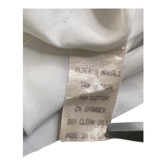 Alberto Makali Polka Dot Blazer Jacket Cotton/Spandex Size S Made In USA - Picture 6 of 7